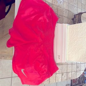 Have been stored used twice…they are a size small Nike dri fit shorts